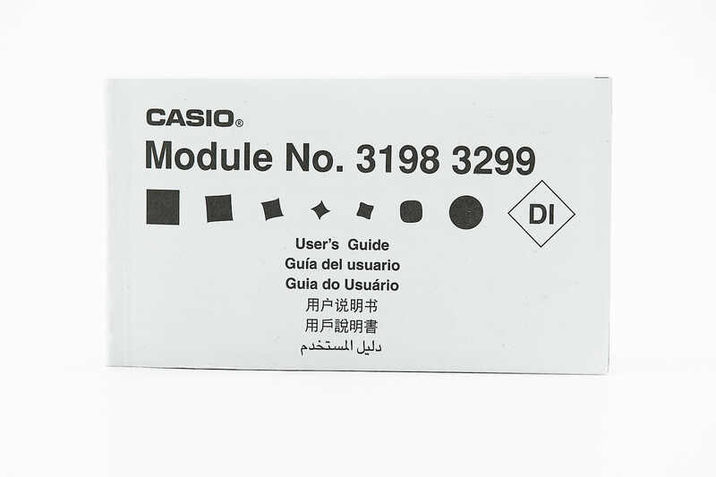 Casio AE1200 manual photo on esbjorn.com.au
