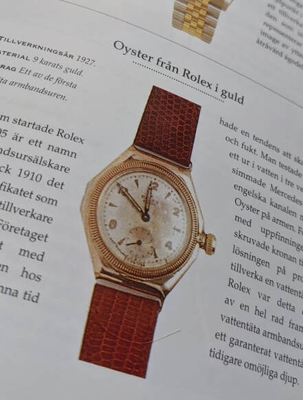 Photograph of Rolex Oyster Perpetual on esbjorn.com.au