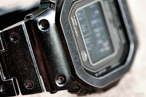Casio G-Shock Full Metal Black Aged IP Treatment