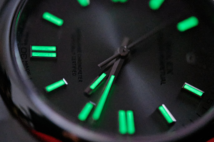 Photograph of Rolex Oyster Perpetual Lume on esbjorn.com.au