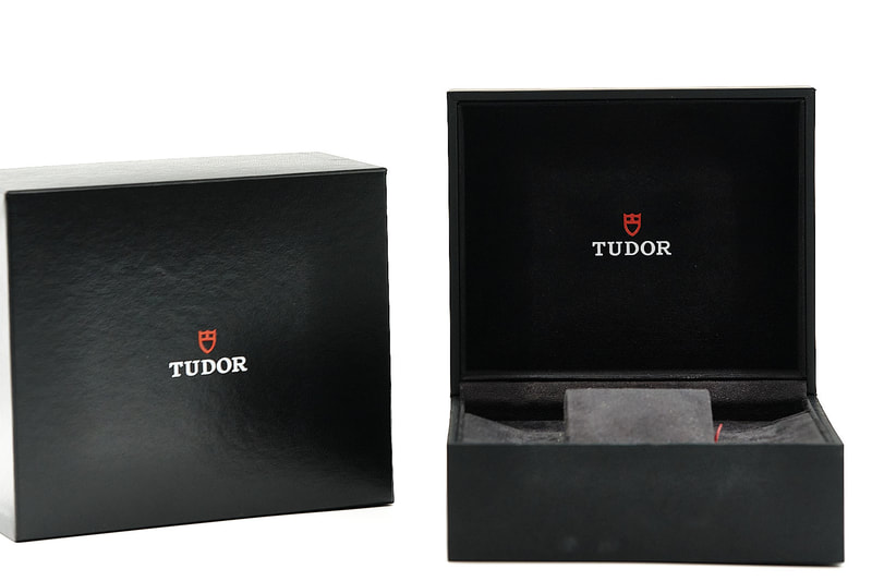 
Tudor Black Bay 41 watch packaging review on esbjorn.com.au